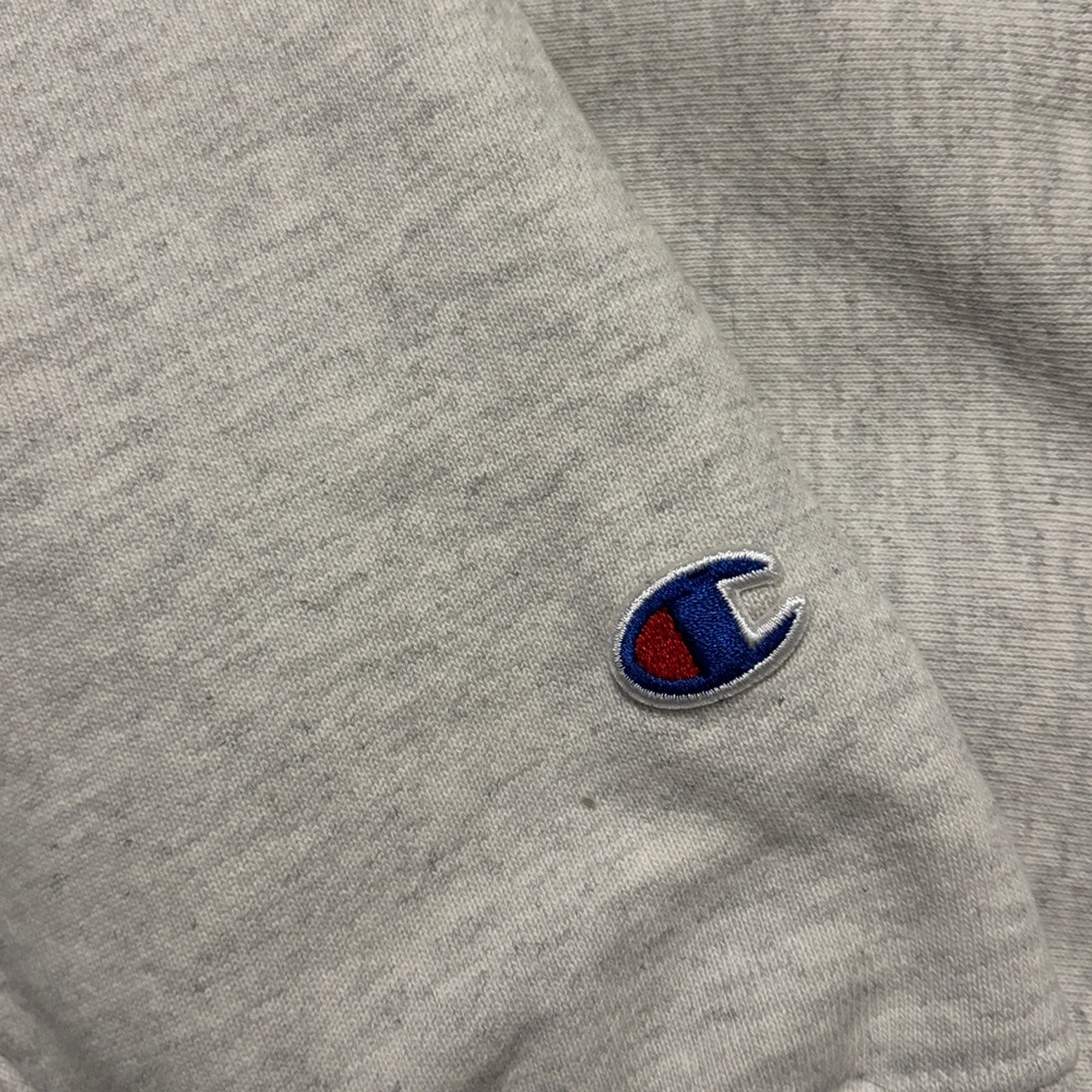 Champion Gray Reverse Weave North Carolina Crew neck Sweatshirt size large ' - Picture 5 of 5